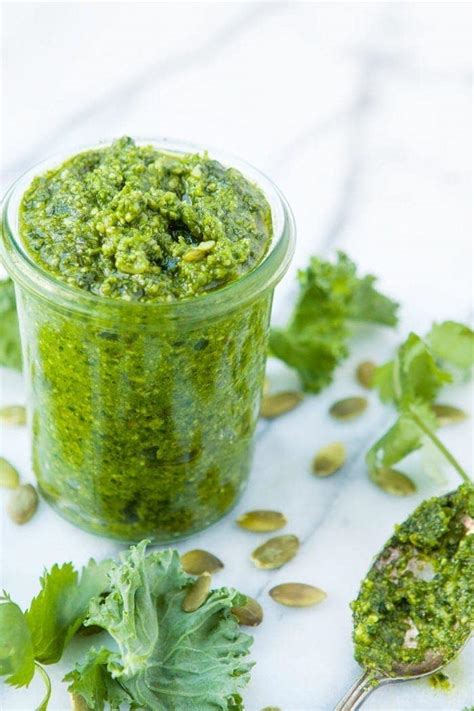 Kale Cilantro Pesto (+ 6 Pesto Uses!) | Good Life Eats