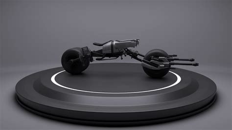 BATPOD 3D MODEL Turntable - YouTube