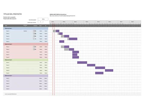 Excel Gantt chart templates | Microsoft Create