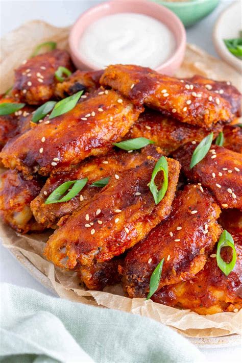 Crispy BBQ Chicken Wings - Carmy - Easy Healthy-ish Recipes