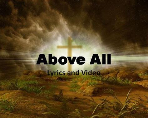 Above All Lyrics, Video - PeoPlaid Music