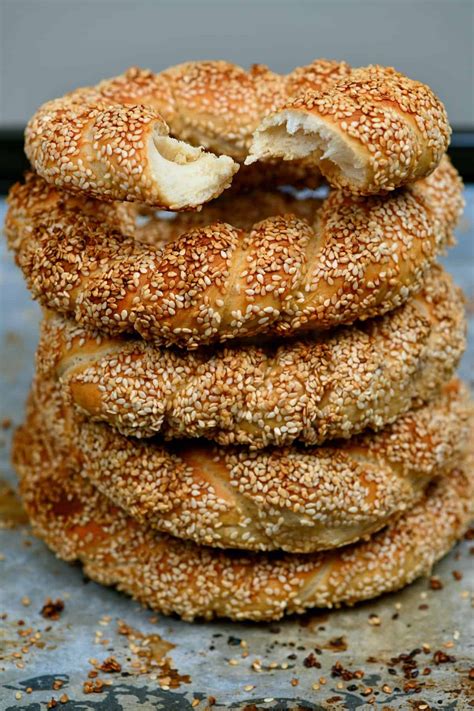 How To Make Simit (Turkish Bagel) - Alphafoodie