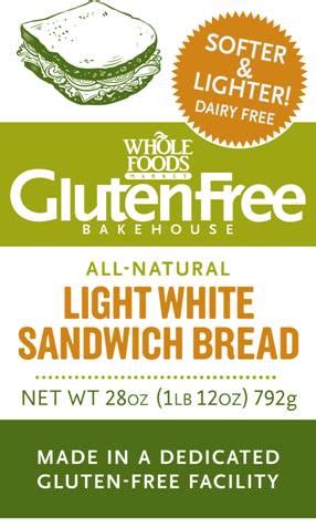 Gluten Free Raleigh: New Whole Foods GF Bakehouse Light White Bread