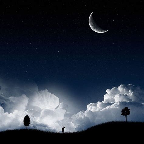 Moonlight Sky Wallpapers - Wallpaper Cave