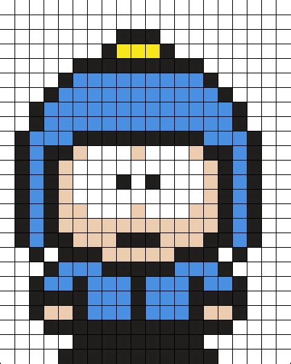 Craig Perler Bead Pattern | Bead Sprites | Characters Fuse Bead Patterns | Dibujitos sencillos ...