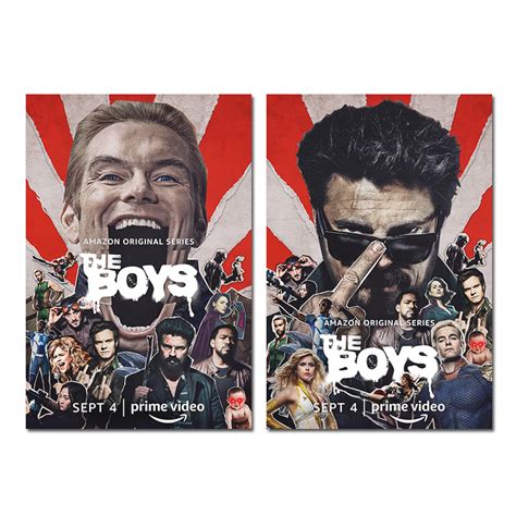 The Boys Season 2 Action Comedy Tv Poster 16×24 Inch Fabric Wall Art ...