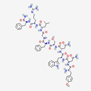 Kisspeptin-10 | C63H83N17O14 | CID 25240297 - PubChem