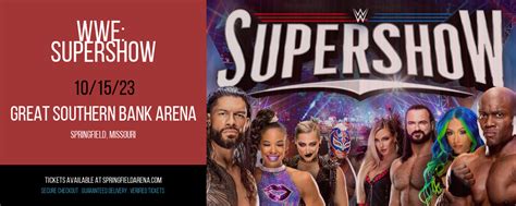 WWE: Supershow Tickets | 15th October | Great Southern Bank Arena ...