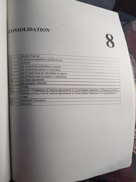 Consolidation | PDF