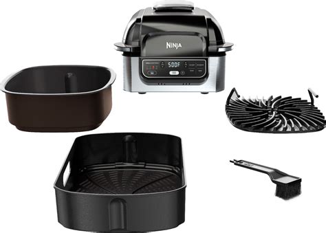 Customer Reviews: Ninja Foodi 5-in-1 Indoor Grill with 4-qt Air Fryer ...