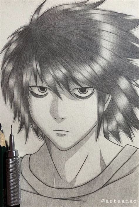 Pin by Noe Moon on Dibujos | Death note cosplay, Anime art dark, Naruto drawings