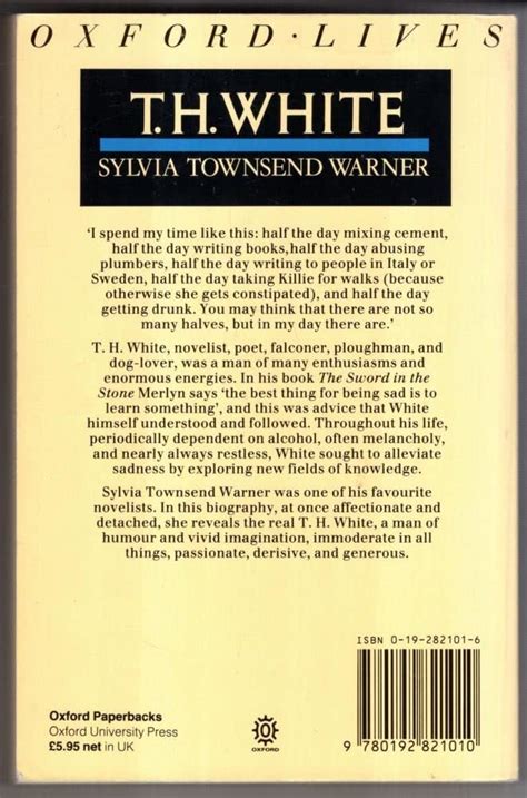 T. H. White: A Biography by Sylvia Townsend Warner | Goodreads