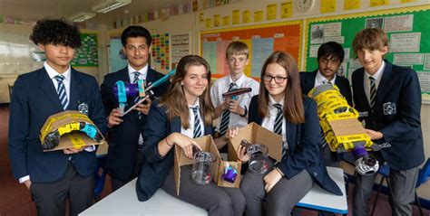 Dyson gives budding inventors at Swindon school a helping hand