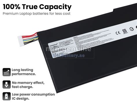 MSI GS63VR 7RF Stealth Pro replacement battery | UAEBattery