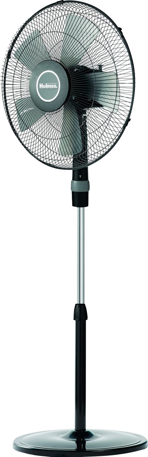 Questions and Answers: Holmes 16 in. Oscillating Stand Fan Black 2140494 - Best Buy