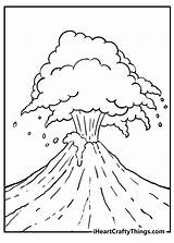 20 Volcano Coloring Pages 100% Free Printables sketch template