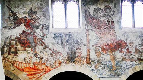 Medieval Mural on Yorkshire Church Wall Pays Tribute to St. George | Ancient Origins