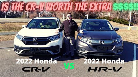 Honda Crv And Hrv Difference