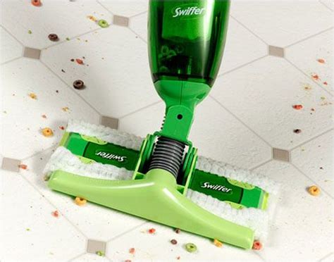 swiffer sweeper vac. this is awesome. it picks up larger things, but still has it's usual ...