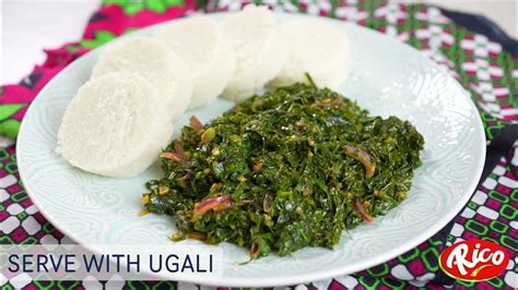 Sukuma Wiki with Ugali - YouTube