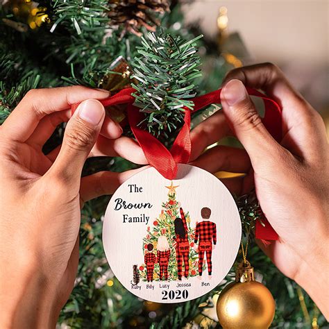 2024 Personalized Christmas Ornaments - Nerty Zabrina