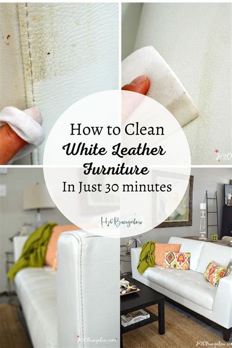 How To Clean White Leather Furniture