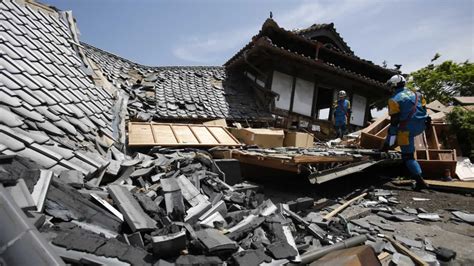 PHOTOS: Back-to-back earthquakes rattle Japan - ABC7 San Francisco