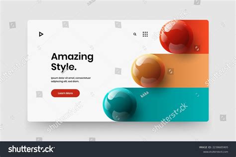 Minimalistic Brochure Vector Design Layout Premium Stock Vector ...