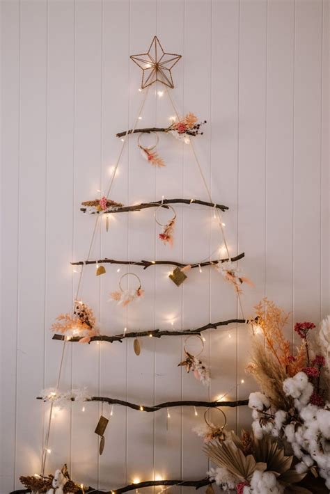 This Year's DIY Branch Christmas Tree | Christmas tree, Pretty ...