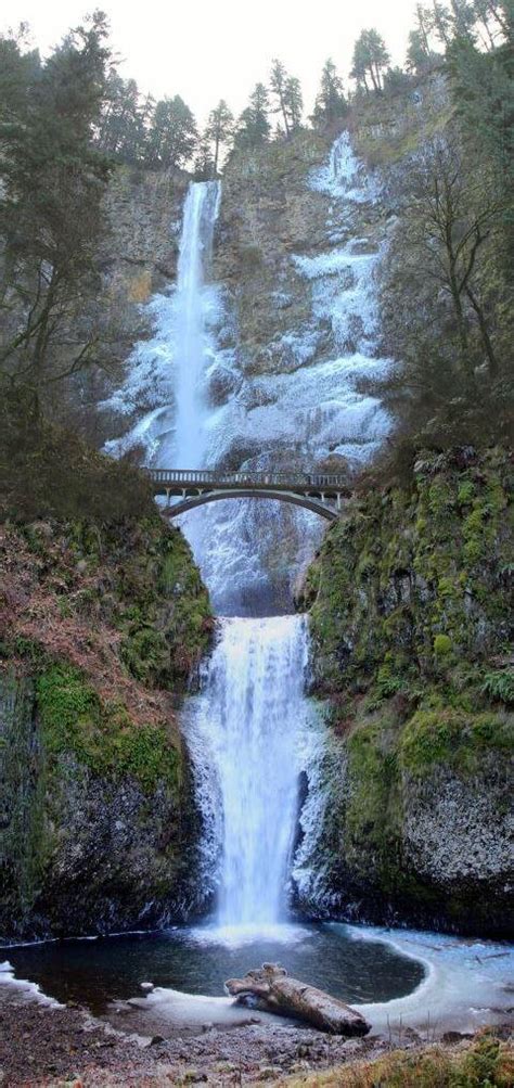 Multnomah Falls, near Portland, Oregon – You're Not From Around Here, Are You?