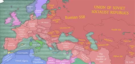 A map of Europe after Operation Unthinkable failed. (Repost from IM ...