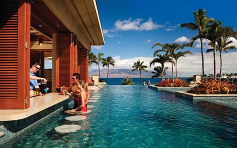 Chill Out at the World’s Coolest Swim-Up Bars: Four Seasons Resort at Wailea in Maui, Ha ...