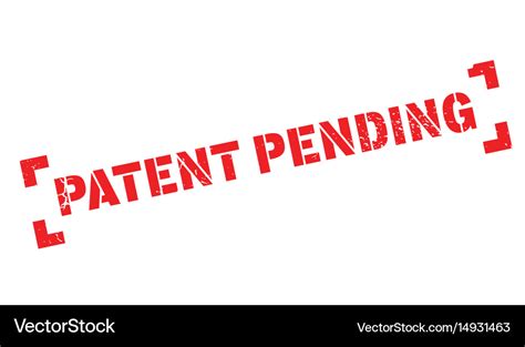 Patent pending rubber stamp Royalty Free Vector Image