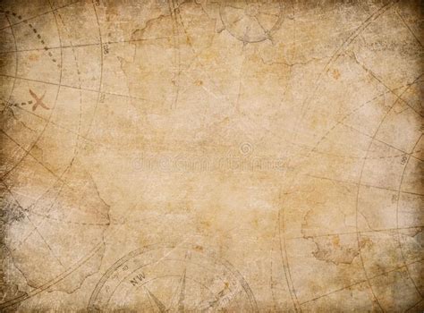 Photo about Aged treasure map illustration background. Illustration of ...