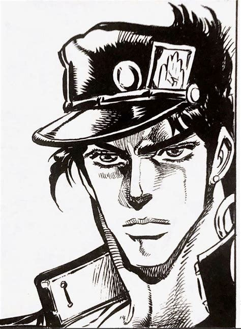 ★Jotaro Icon | Ilustração de mangás, Desenho hippie, Personagens de anime