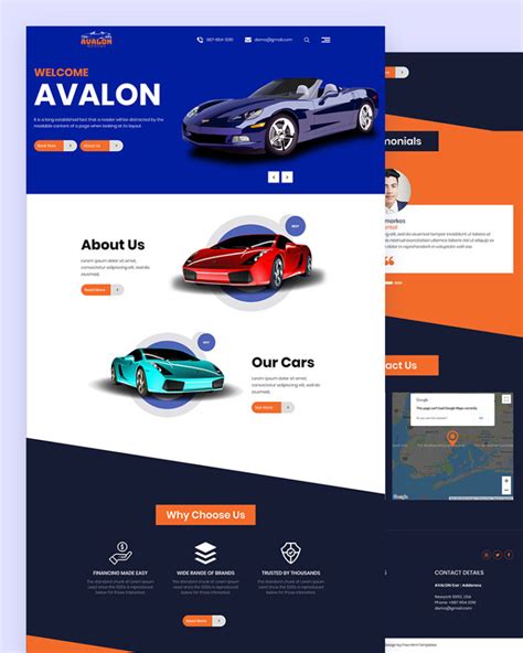 Avalon - Car Dealer Html Template