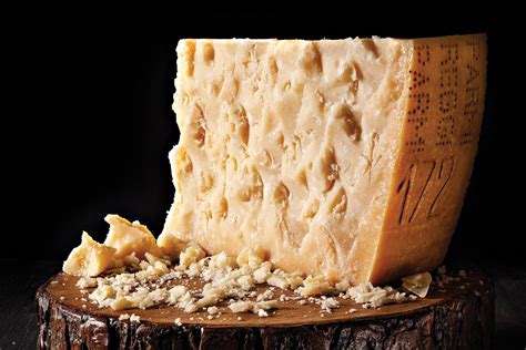 An aged authentic parmigiano reggiano -parmesan cheese | YAM MAGAZINE