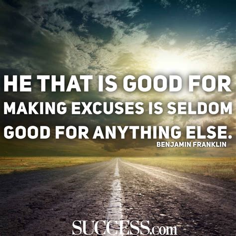 15 Motivational Quotes to Stop Making Excuses | SUCCESS