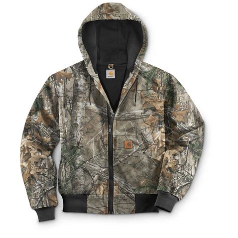 Carhartt Men's Thermal-Lined Camo Jacket - 635997, Camo Jackets at Sportsman's Guide