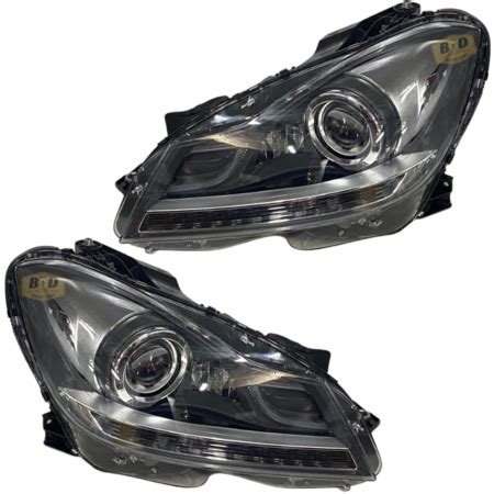 (IMP) Mercedes-Benz C-Class W204 F/L Upgrade Xenon Headlight Set | B+D Auto Body Spares