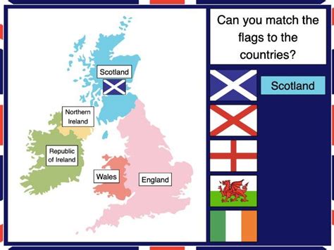 Identifying the flags of the United Kingdom - KS1/KS2 | Teaching Resources