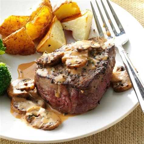 Tenderloin Steak Diane Recipe | Taste of Home