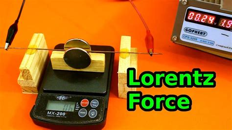 Lorenz Force Experiment - YouTube