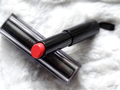 Makeup, Beauty and More: Givenchy Rouge Interdit Vinyl Color Enhancing Lipstick In Coral Redoutable