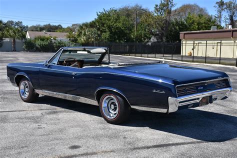 1967 Pontiac LeMans GTO Convertible finished in Fathom Blue | Pontiac ...