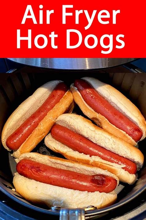 Air Fryer Hot Dogs | Recipe | Air fryer recipes easy, Air fryer dinner recipes, Air fryer ...