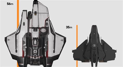 Just in case you needed to see the Spirit sized up against an MSR. : r/starcitizen