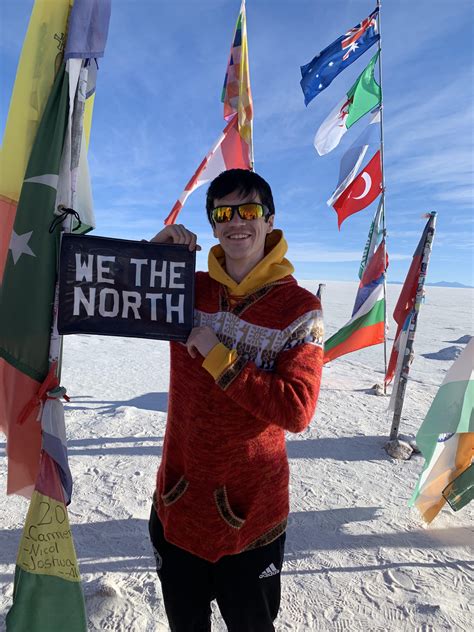 We The North flag spotted in Bolivia : r/torontoraptors