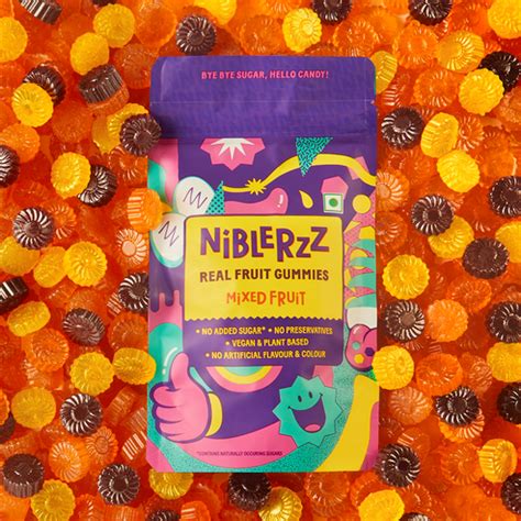 Real Fruit Gummies - Mixed Fruit Pack of 3 – Niblerzz