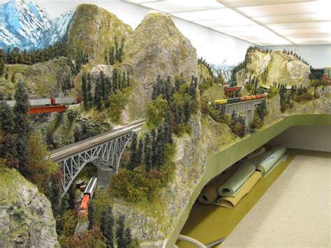 beautiful-scenery-track-planning-model-train-layout | Model train scenery, Model train layouts ...